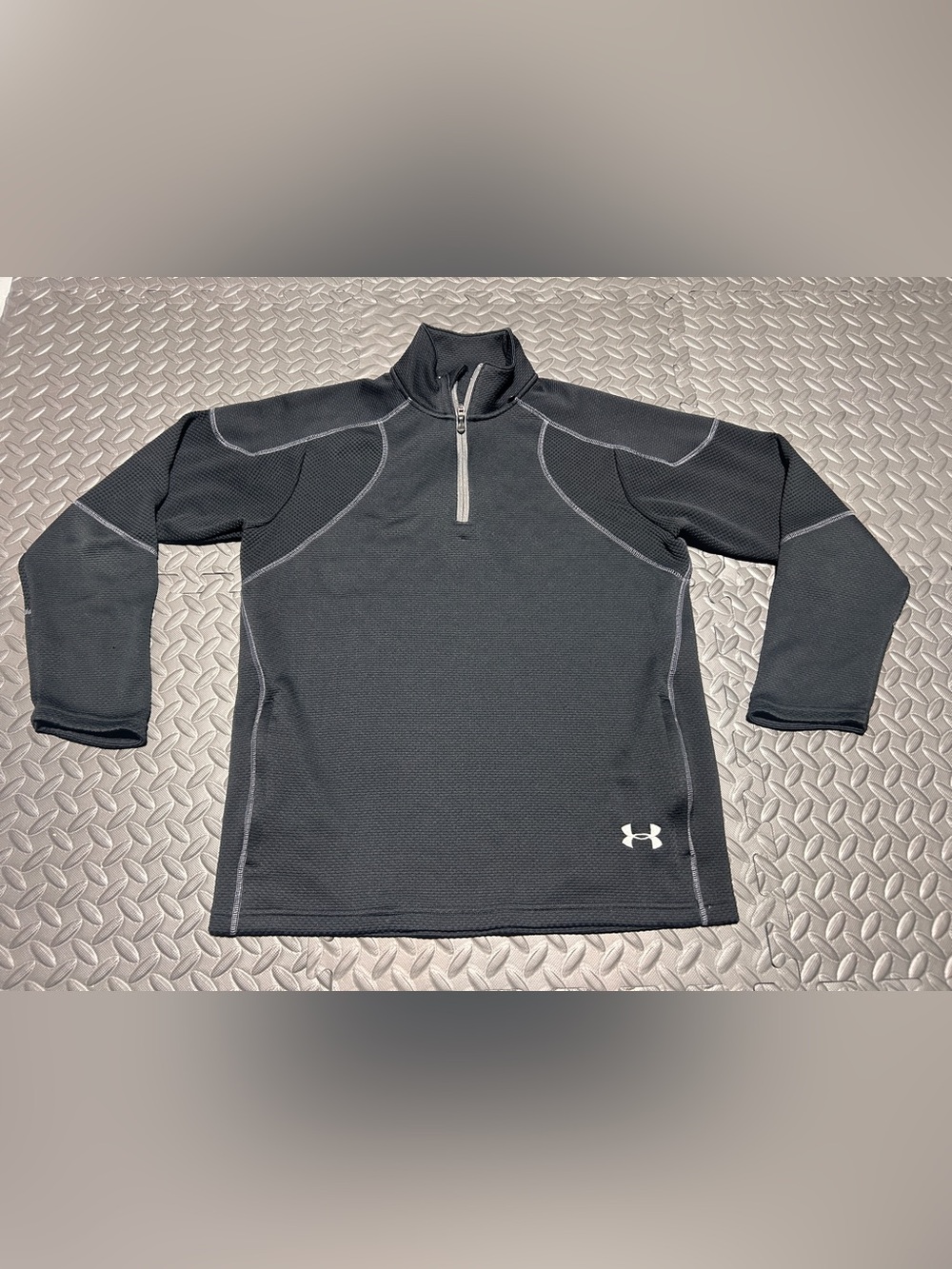 Under Armour Men’s Black Quarter-Zip Performance Pullover